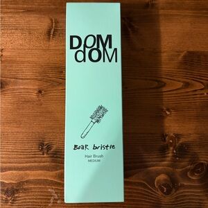 DOM DOM Hair Medium Round Boar / Nylon Bristle Brush
